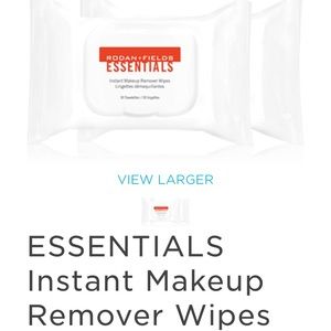 Brand new, sealed R+F makeup remover wipes 2x30